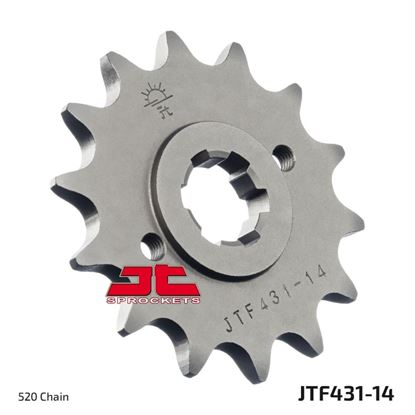 Picture of JT Front Sprocket Suzuki PE250 78-82, RM250 79-81, RM400 78-80  (431-14) (Single)