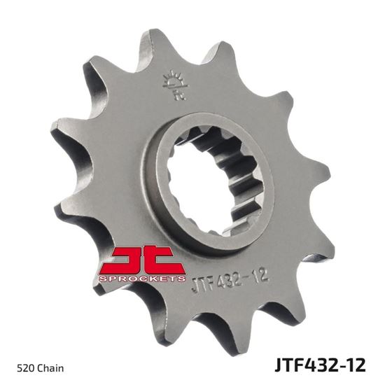 Picture of JT Front Sprocket Suzuki LT250R 85-93 (432-12) (Single)