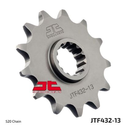 Picture of JT Front Sprocket Suzuki RM250 87-12, RMX250 89-01, DR250 90-93, DR-Z250 01-07 (432-13) (Single)