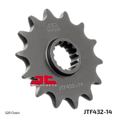 Picture of JT Front Sprocket Suzuki RM250 87-12, RMX250 89-01, DR250 90-93, DR-Z250 01-07 (432-14) (Single)