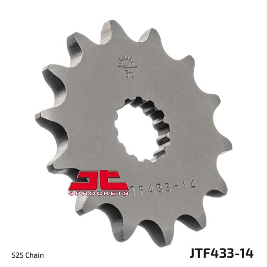 Picture of JT Front Sprocket Suzuki GSF400 Bandit 90-94 (433-14) (Single)
