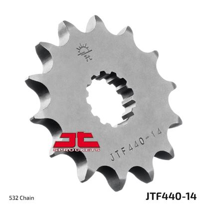 Picture of JT Front Sprocket Suzuki GSXR1100 86-88 (440-14) (Single)