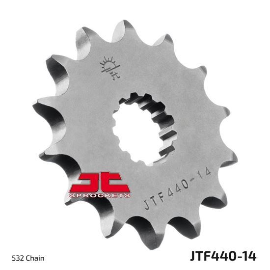 Picture of JT Front Sprocket Suzuki GSXR1100 86-88 (440-14) (Single)