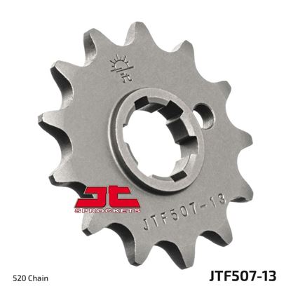 Picture of JT Front Sprocket Husqvarna 250 CR 95-97, Kawasaki KLT200 80-84, KLT250 82-85 (507-13) (Single)