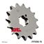 Picture of JT Front Sprocket Kawasaki KH400 76-77 (508-15) (Single)