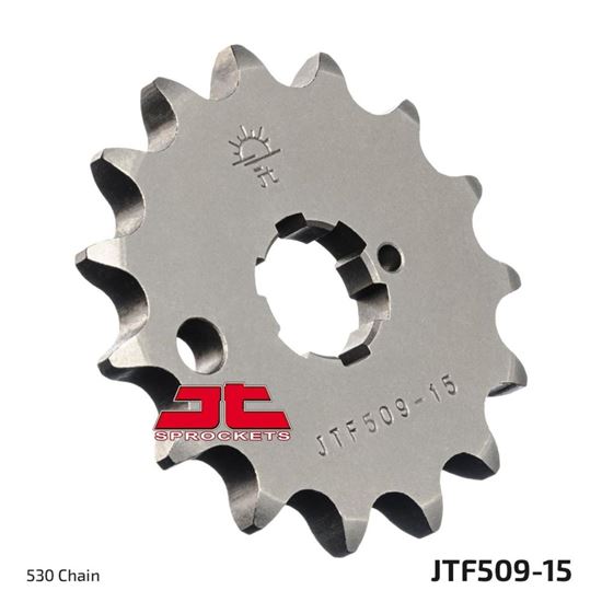 Picture of JT Front Sprocket Kawasaki Z400D 74-79, Z500B,G,H 78-80, Z440C 80-81, Z440H 80-85 (509-15) (Single)