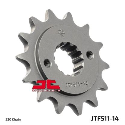 Picture of JT Front Sprocket Kawasaki KLX650 93-96 (511-14) (Single)