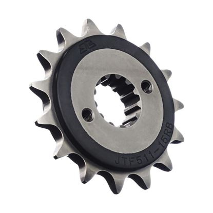 Picture of JT Front Sprocket Kawasaki KLR650 90-18, KLX650C 93-96, KLX650R 99-01 (Rubber Cushioned) (511-15) (Single)