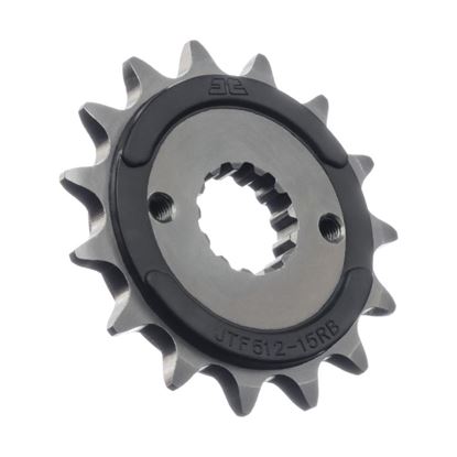 Picture of JT Front Sprocket Kawasaki BJ250 Estrella 95-00, ZXR400H,L 88-02 (Rubber Cushioned) (512-15) (Single)