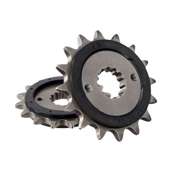 Picture of JT Front Sprocket Kawasaki ZX400C2 84-87, EN500 96-09, GPZ500S 97-05, ZR550 91-00 (Rubber Cushioned) (512-16) (Single)