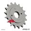Picture of JT Front Sprocket Kawasaki ER500 97-06, KLE500 97-07 (512-17) (Single)