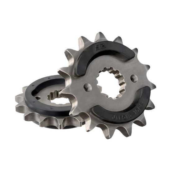 Picture of JT Front Sprocket Kawasaki GPX600R 88-00, Suzuki GS550 77-82, GSF600 95-04 (Rubber Cushioned) (513-15) (Single)