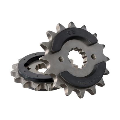 Picture of JT Front Sprocket Kawasaki Z400J 80-83, Z650 78-80, GPX750 86-88, Yamaha SR500 78-91 (Rubber Cushioned) (513-16) (Single)