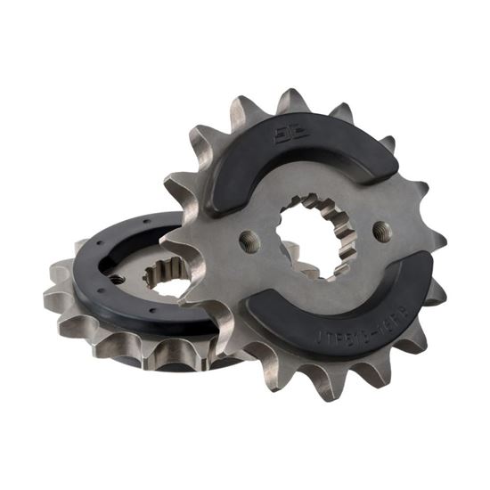 Picture of JT Front Sprocket Kawasaki Z400J 80-83, Z650 78-80, GPX750 86-88, Yamaha SR500 78-91 (Rubber Cushioned) (513-16) (Single)