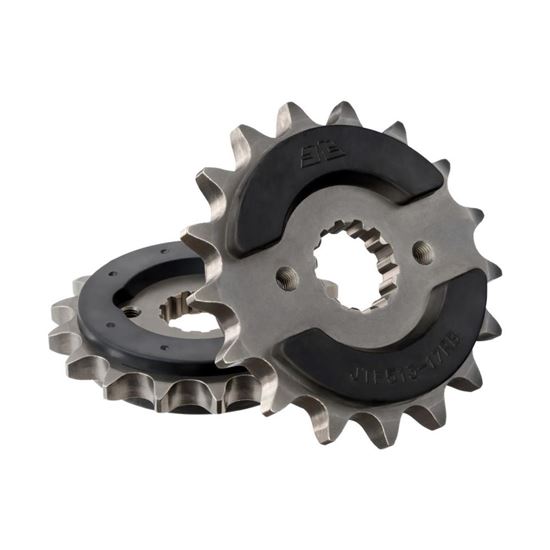 Picture of JT Front Sprocket Suzuki GSX-R1000 01-08, SV1000 03-07, GSX1300R 99-07 (Rubber Cushioned) (513-17) (Single)