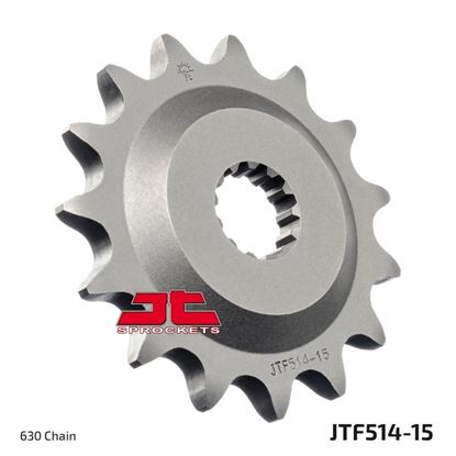Picture of JT Front Sprocket Kawasaki GPZ750 Unitrack 83-89 (514-15) (Single)