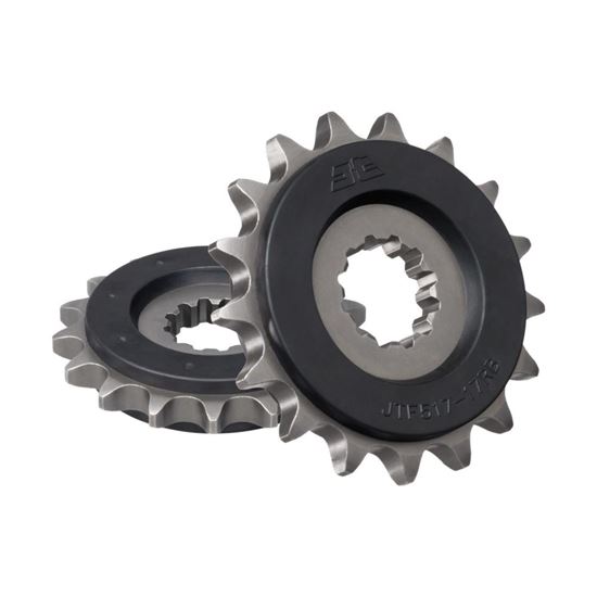 Picture of JT Front Sprocket Kawasaki GPZ900R 84-96, ZZR1100 93-01, ZZR1400 06-19 (Rubber Cushioned) (517-17) (Single)