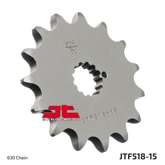 Picture of JT Front Sprocket GPZ750 Turbo 84-85, Z900 73-75, Suzuki GS1000 78-83, GSX1100 81-88  (518-15) (Single)