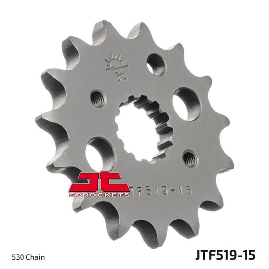Picture of JT Front Sprocket Kawasaki ZZR500 90-96, ZZR600 90-92 (519-15) (Single)