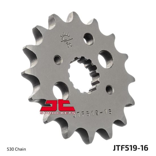 Picture of JT Front Sprocket Kawasaki ZZR600 93-04 ZXR750 89-95, VN800 95-96, ZX-9R 94-01 (519-16) (Single)