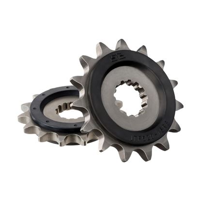 Picture of JT Front Sprocket Kawasaki W650 99-06, ZR750 91-94, Suzuki DL650 04-22, GSF650 07-15 (Rubber Cushioned) (520-15) (Single)