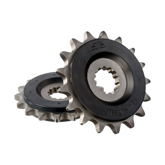 Picture of JT Front Sprocket Suzuki GSR750 11-17, GSX-R750 00-05, GSX-S1000 19-23 (Rubber Cushioned) (520-17) (Single)