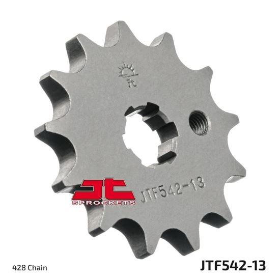 Picture of JT Front Sprocket Yamaha DT80MX 83-84 (542-13) (Single)