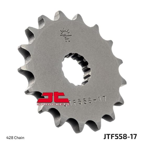 Picture of JT Front Sprocket Yamaha DT125R 88-89 (558-17) (Single)