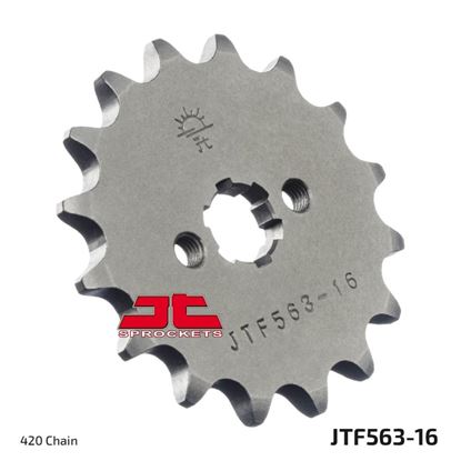 Picture of JT Front Sprocket Yamaha YB100 76-78  (563-16) (Single)
