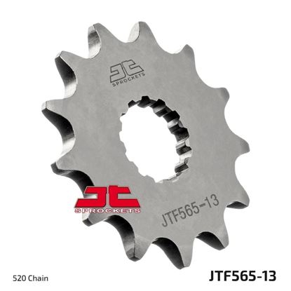 Picture of JT Front Sprocket Kawasaki KX250 02-05, Yamaha WR450 07-09, 21-22, YZ450F 07-23  (565-13) (Single)