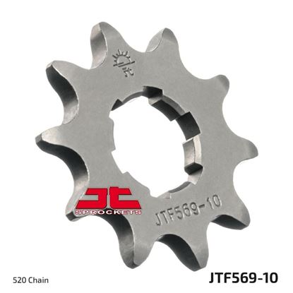 Picture of JT Front Sprocket Yamaha TY250 84-90, TYZ250 93 (569-10) (Single)