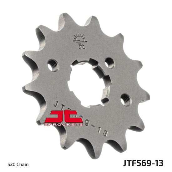 Picture of JT Front Sprocket Kawasaki KDX200 89-94, KX250 97-98, Yamaha YFZ350 87-88, YZ250 94-97 (569-13) (Single)