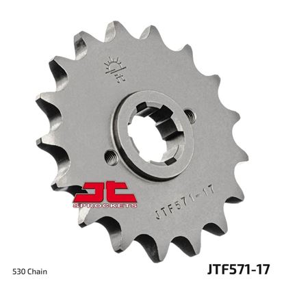 Picture of JT Front Sprocket Yamaha XJ600 91-92 (571-17) (Single)