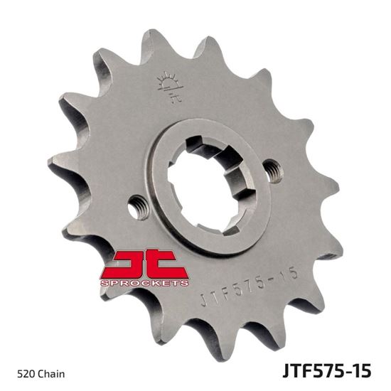 Picture of JT Front Sprocket Yamaha XT550 82-83, SRX600 86-94, XT600 83-88 (575-15) (Single)
