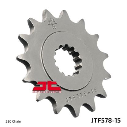 Picture of JT Front Sprocket Yamaha FZR400RR 90-95, SR500 91-00 (520 Conversion) (578-15) (Single)
