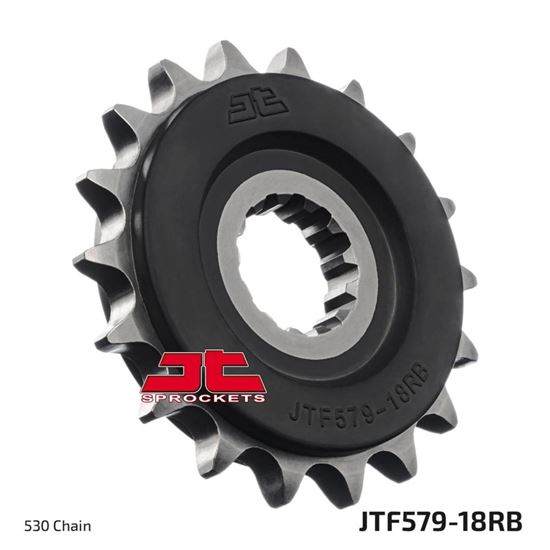 Picture of JT Front Sprocket Yamaha XJR1300 02-06 (Rubber Cushioned) (579-18) (Single)