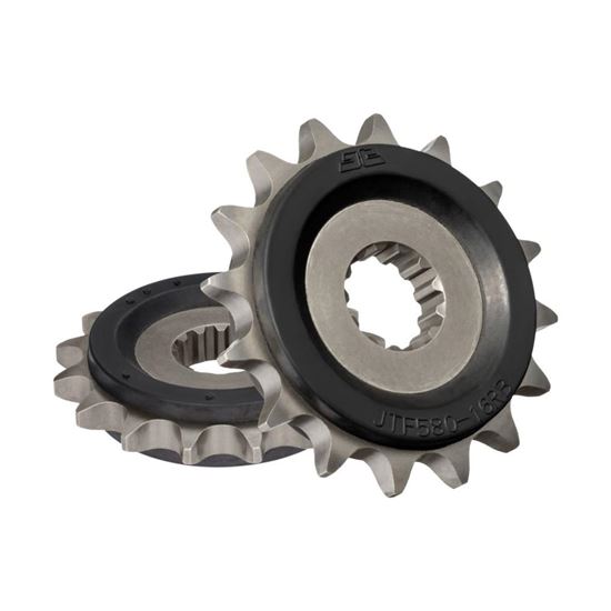 Picture of JT Front Sprocket Yamaha FZ-6 04-09, FZ-6 Fazer 04-09, FZ750 85-91 (Rubber Cushioned) (580-16) (Single)