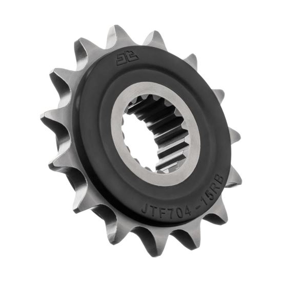 Picture of JT Front Sprocket Aprilia 1100 V4 RR 15-23, 1100 Tuono V4 Factory 15-23 (Rubber Cushioned) (704-15) (Single)