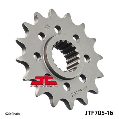 Picture of JT Front Sprocket Aprilia 1000 RSV R 04-09, 1000 SL Flaco 00-06 (520 Connversion)  (705-16) (Single)