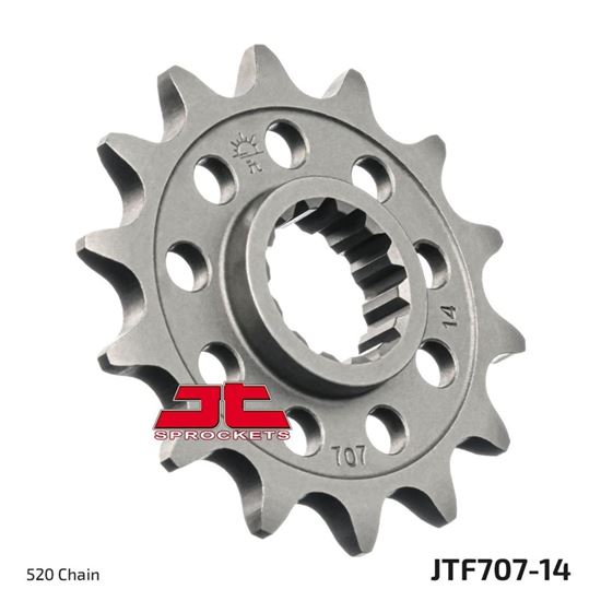 Picture of JT Front Sprocket Aprilia 450 MXV 10-12 (707-14) (Single)