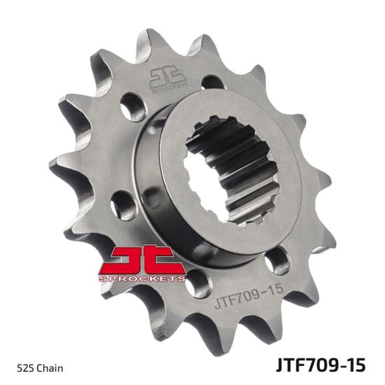 Picture of JT Front Sprocket Aprilia 900 Dorsoduro ABS 17-21, 900 Shiver ABS 17-21 (709-15) (Single)