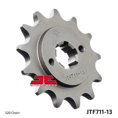 Picture of JT Front Sprocket Cagiva 125 Cruiser 87-89, 125 Super City 91-99, 125 W8 Trail 92-95 (711-13) (Single)
