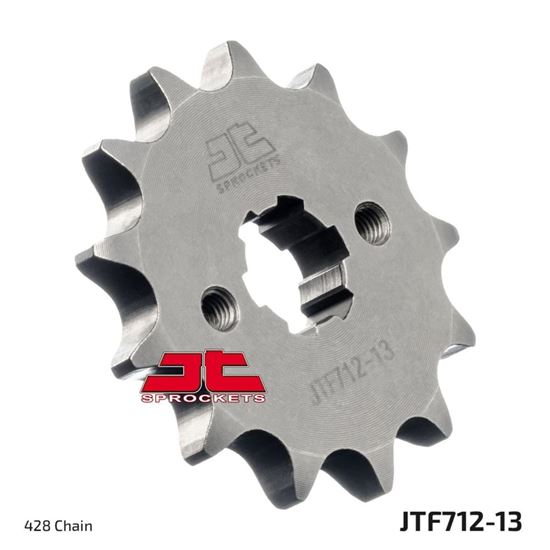 Picture of JT Front Sprocket Aprilia 125 RS4 11-23, 125 RX 18-23, 125 SX 18-23, 125 Tuono 17-21  (712-13) (Single)