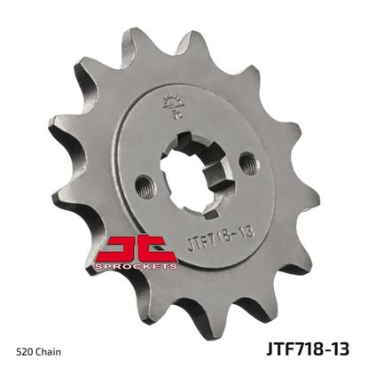 Picture of JT Front Sprocket Cagiva 250 WMX 87-88, Husquvarna 240 WR Enduro 90-91 (718-13) (Single)