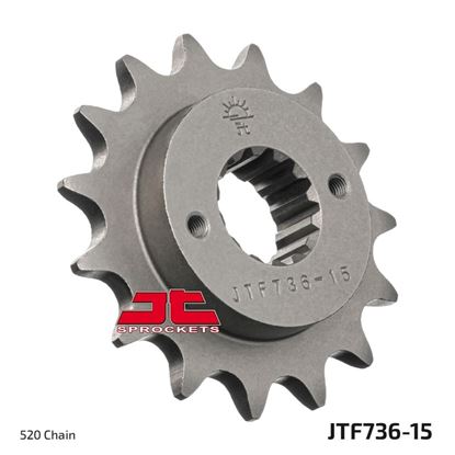 Picture of JT Front Sprocket Ducati 400 Scrambler Sixty2 16-21, 696 Monster 08-14, 797 Monster 17-20 (736-15) (Single)