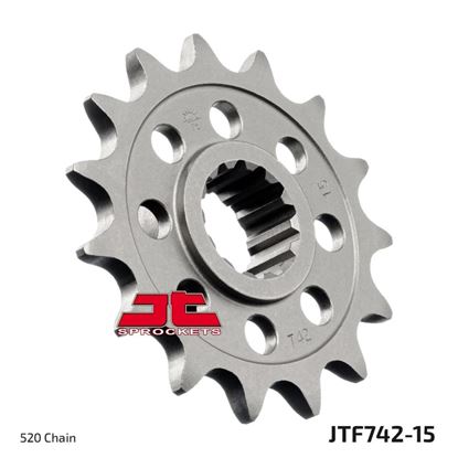 Picture of JT Front Sprocket Ducati 821 Monster 14-20, 950 Super Sport 21-22, 1100 Scrambler Sport Pro  (742-15) (Single)