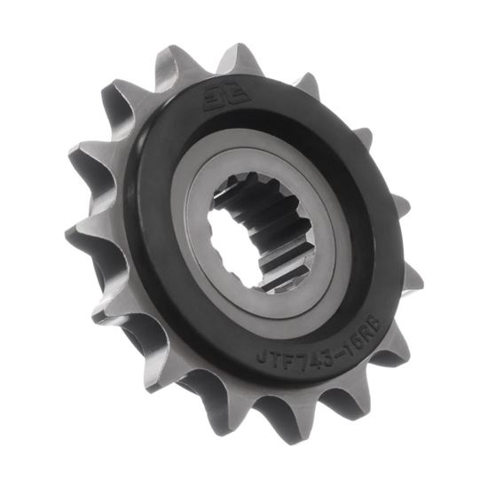 Picture of JT Front Sprocket Ducati 1200 Multistrada 10-17, 1260 Multistrada Models 18-22 (Rubber Cushioned) (743-15) (Single)