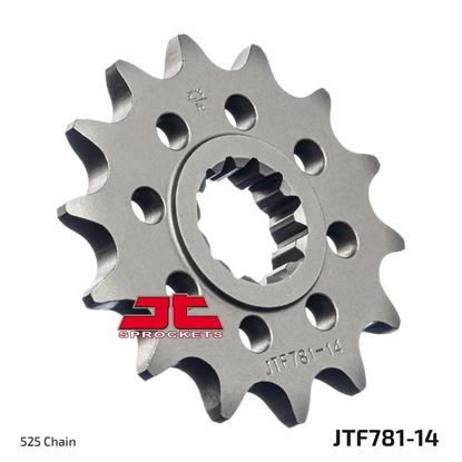 Picture of JT Front Sprocket Benelli BN302 15-21, TRK502 17-21, BN600i 16-17, BN600 GT 16-17 (781-14) (Single)