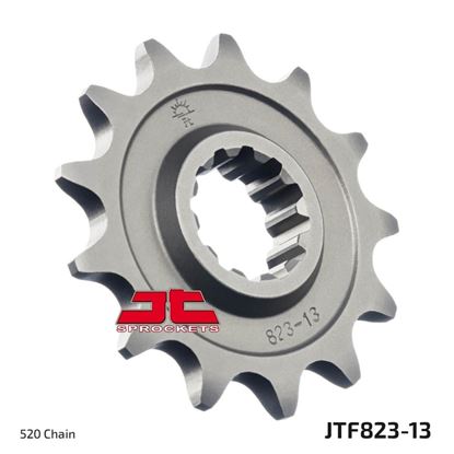 Picture of JT Front Sprocket Husqvarna 240 WE Enduro 85-88, 430 CR 84-89, 500 CR 84-88, 500 WR 83-84 (823-13) (Single)