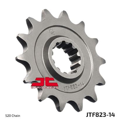 Picture of JT Front Sprocket Husaberg FE350 96-01, FC550 05-08, Husqvarna 400 WR/CR 81-89 (823-14) (Single)